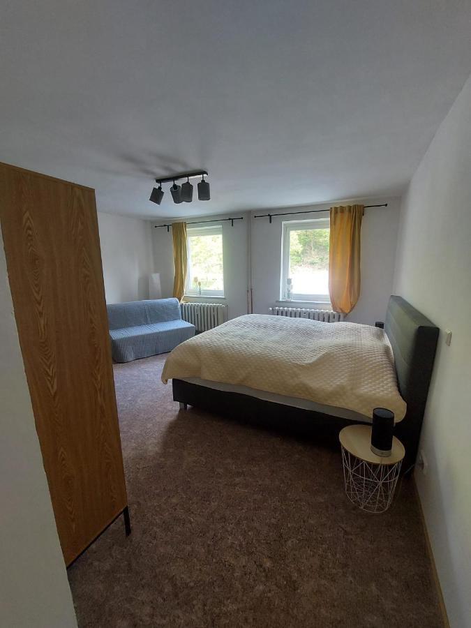 Pension Sternschnuppe, Treseburg Harz, Unmittelbar Am Wasser 탈레 외부 사진