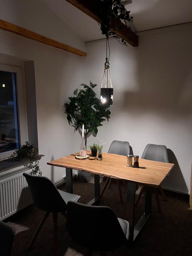 Pension Sternschnuppe, Treseburg Harz, Unmittelbar Am Wasser 탈레 외부 사진