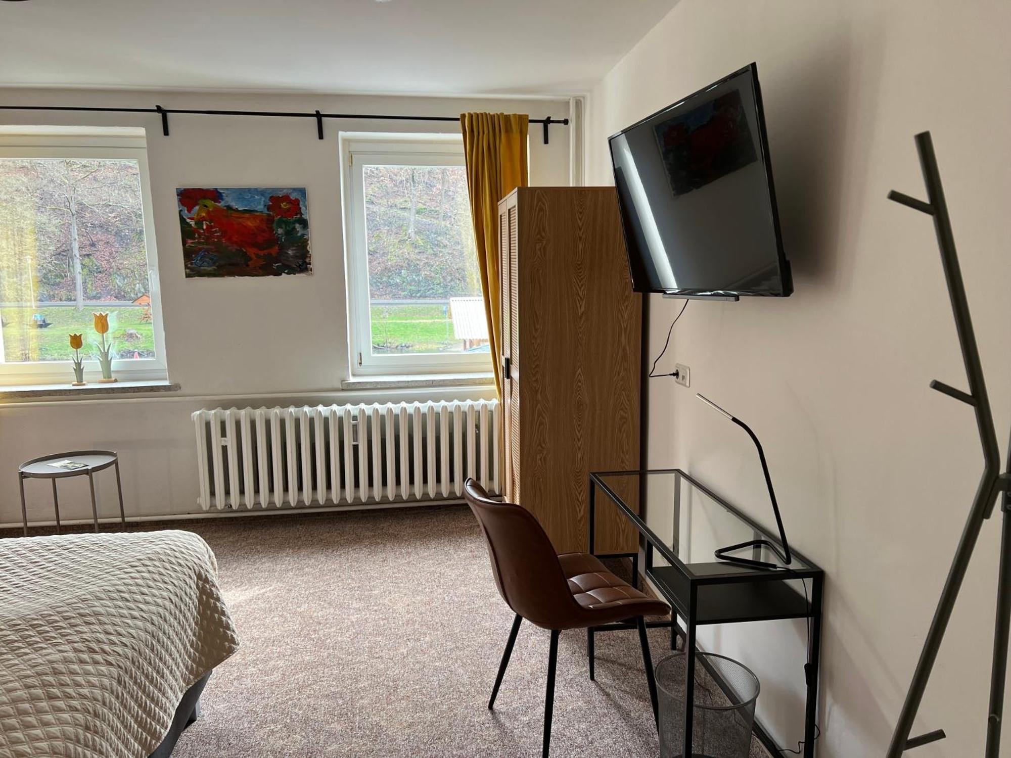 Pension Sternschnuppe, Treseburg Harz, Unmittelbar Am Wasser 탈레 외부 사진