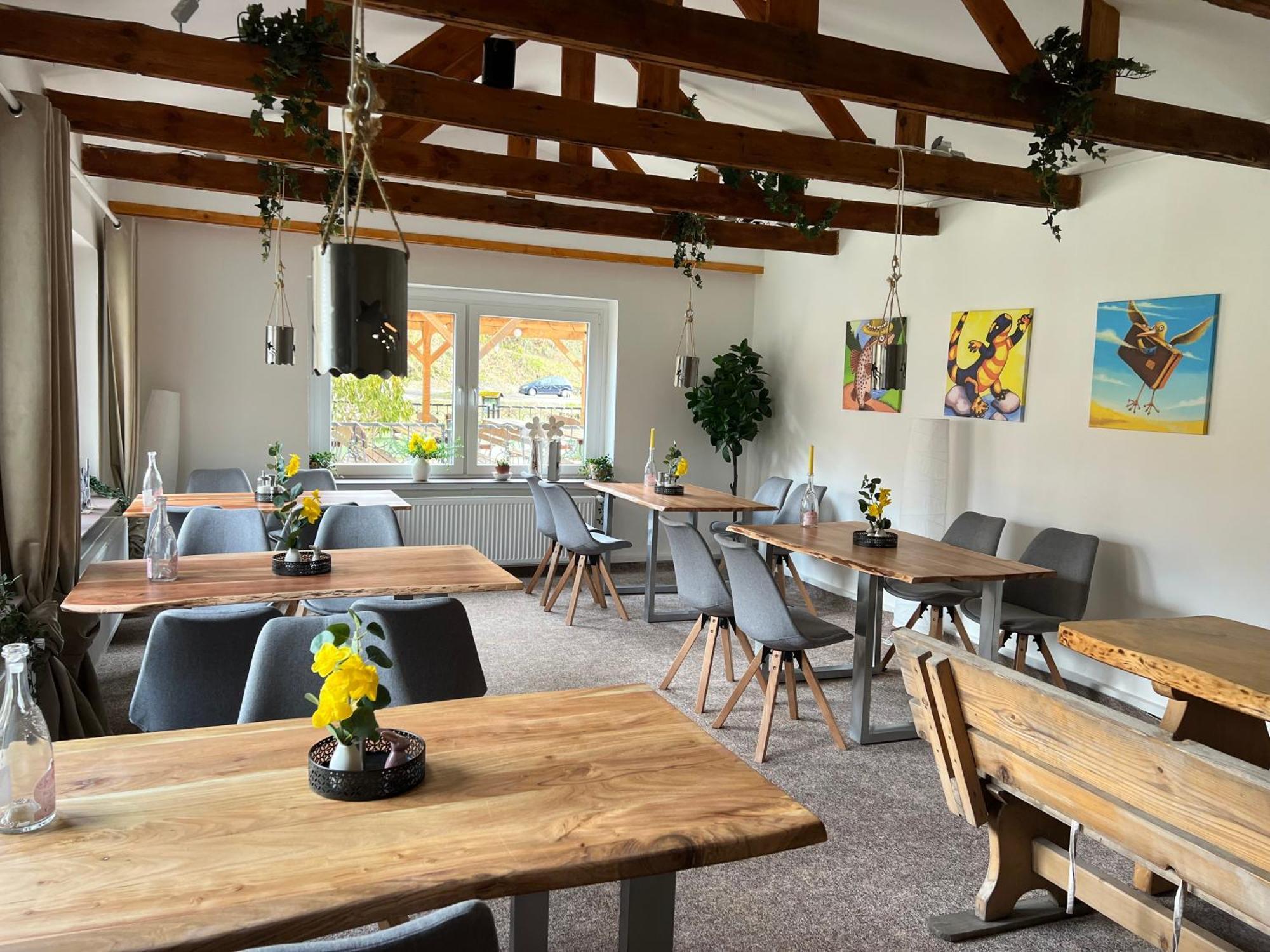 Pension Sternschnuppe, Treseburg Harz, Unmittelbar Am Wasser 탈레 외부 사진