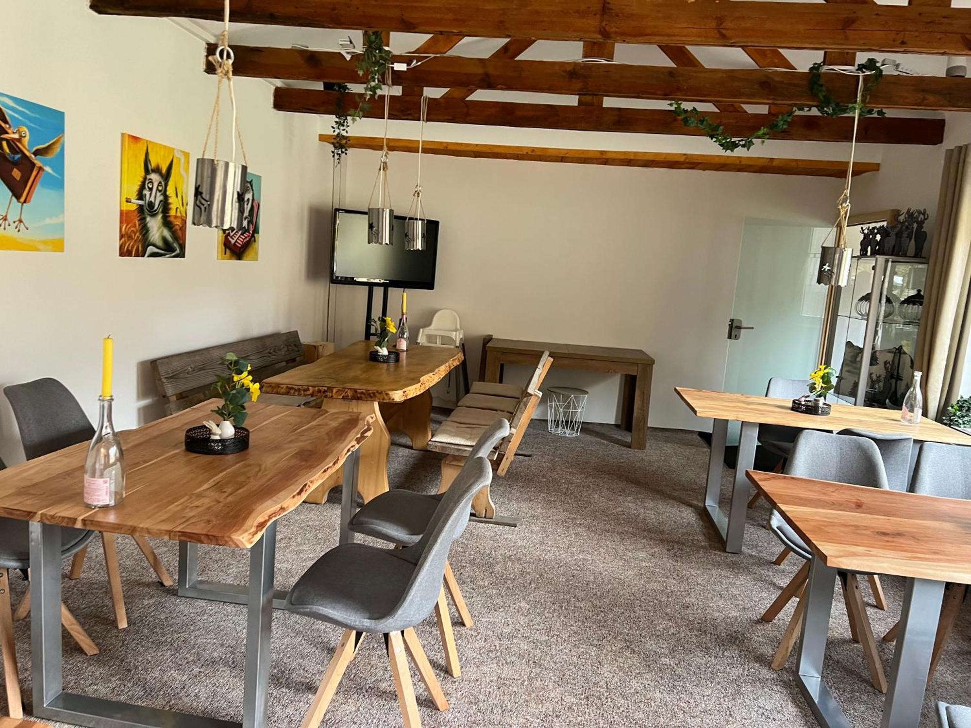 Pension Sternschnuppe, Treseburg Harz, Unmittelbar Am Wasser 탈레 외부 사진