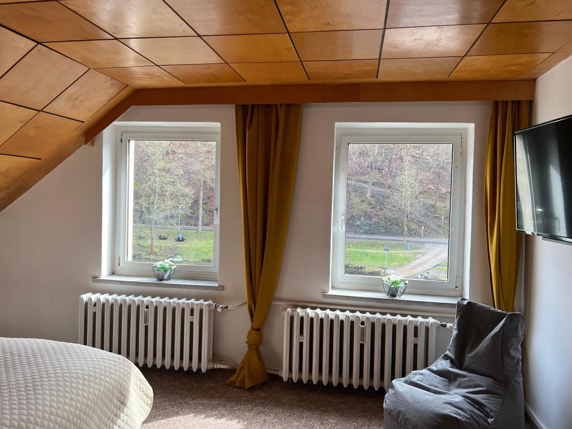 Pension Sternschnuppe, Treseburg Harz, Unmittelbar Am Wasser 탈레 외부 사진